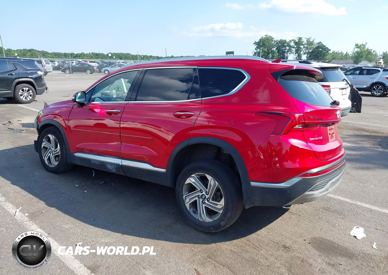 2021 Hyundai Santa Fe Sel VIN:5NMS3DAJ8MH362405 - 3