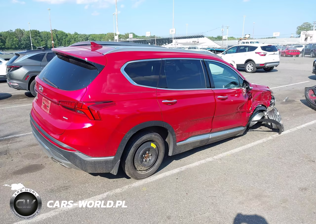 2021 Hyundai Santa Fe Sel VIN:5NMS3DAJ8MH362405 - 4