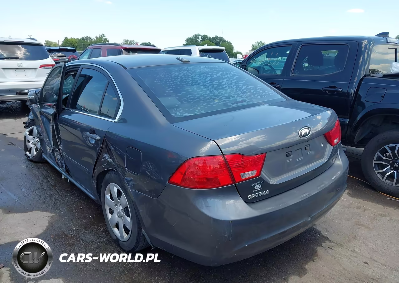 2009 Kia Optima Lx VIN:KNAGE228595302752 - 3