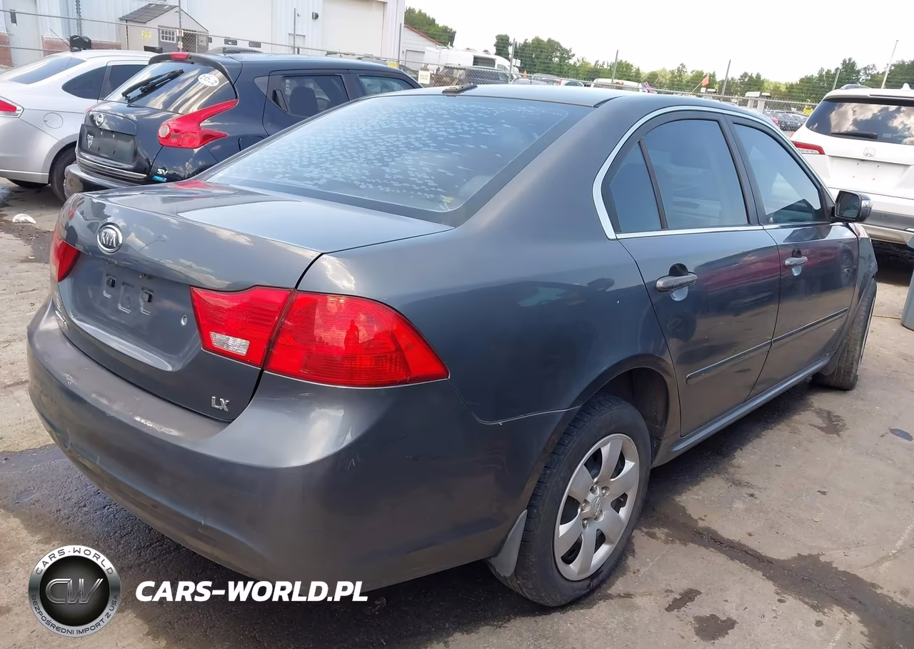 2009 Kia Optima Lx VIN:KNAGE228595302752 - 4