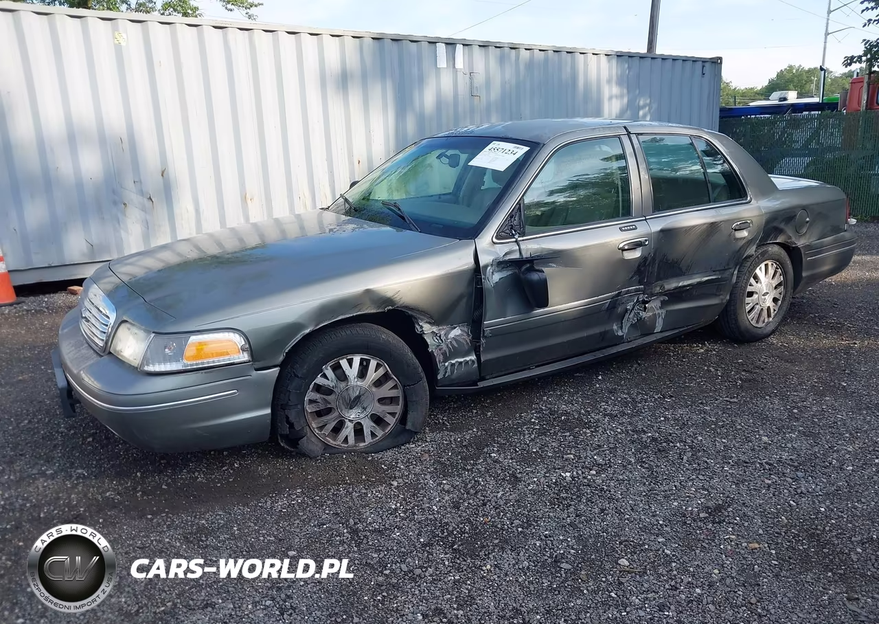 2004 Ford Crown Victoria Lx VIN:2FAFP74W94X182212 - 2
