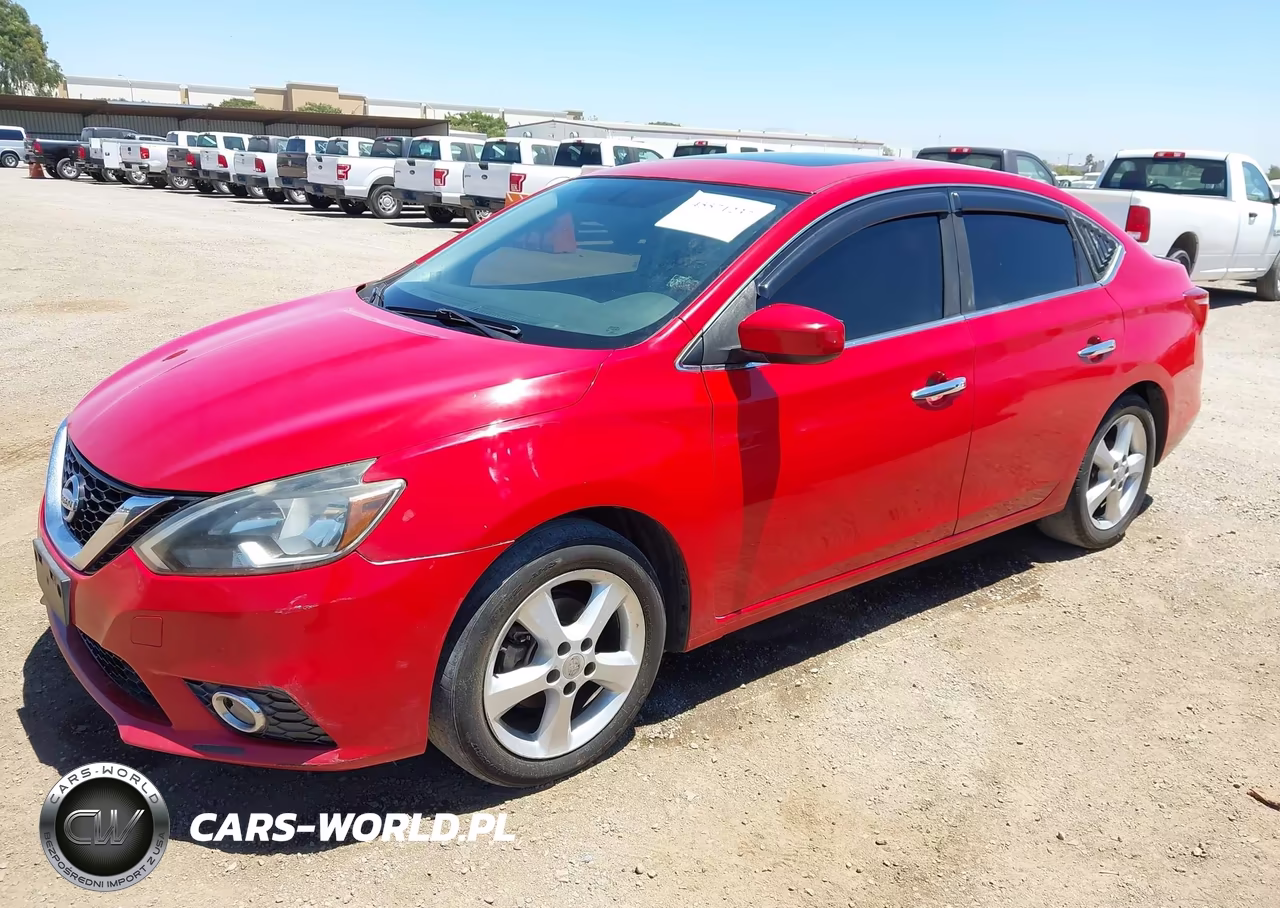 2017 Nissan Sentra Sv VIN:3N1AB7AP4HY302267 - 2