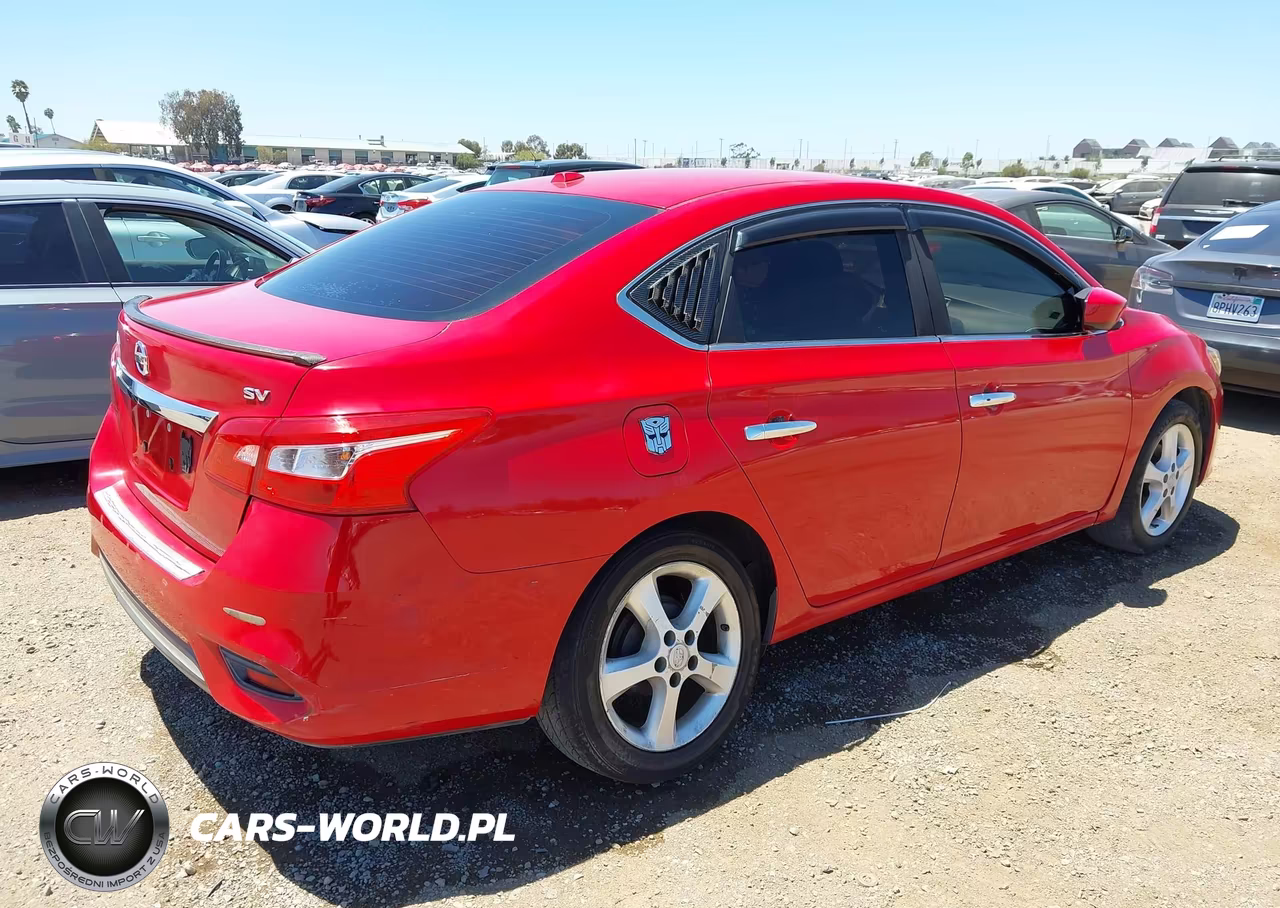 2017 Nissan Sentra Sv VIN:3N1AB7AP4HY302267 - 4