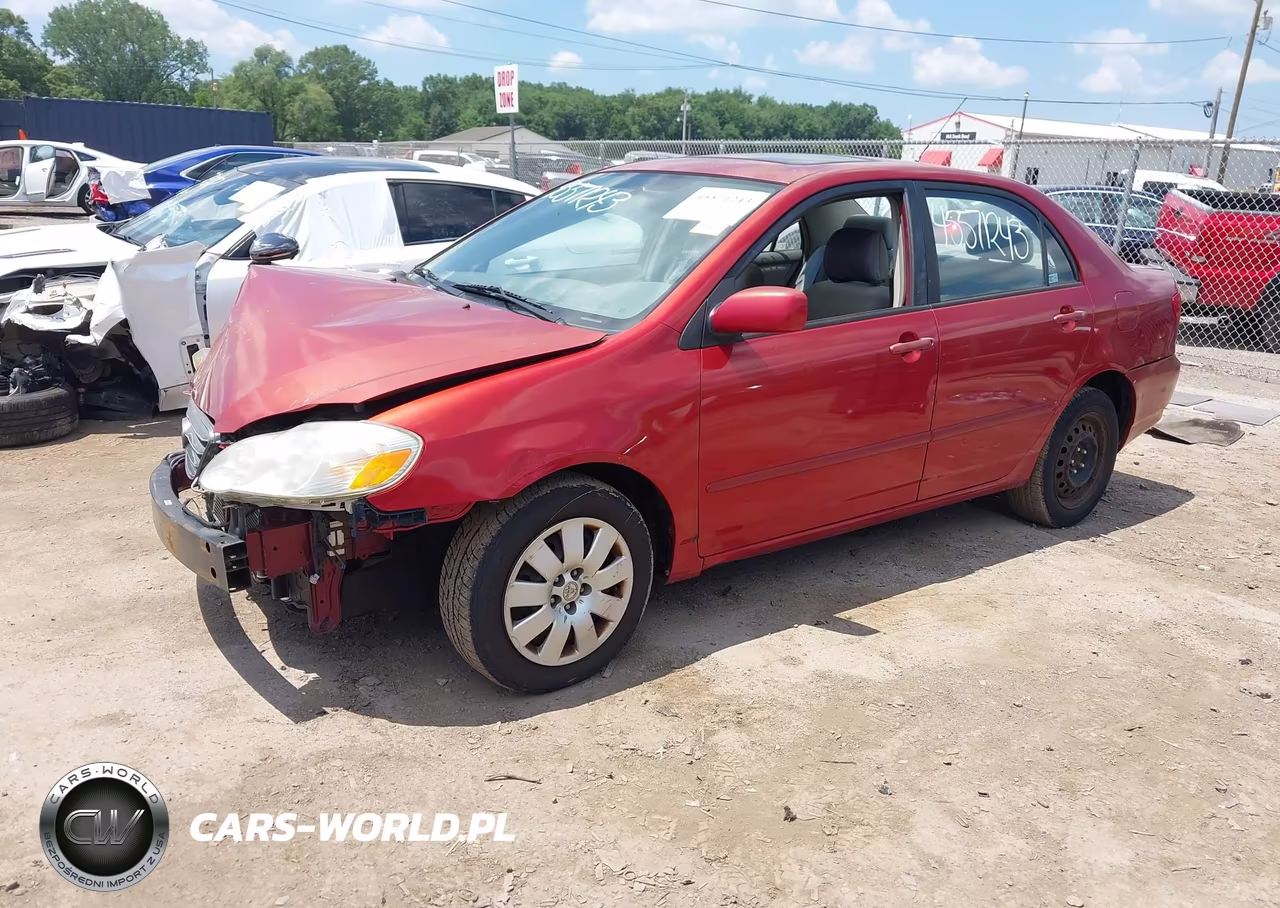 2004 Toyota Corolla Le VIN:1NXBR32EX4Z267262 - 2