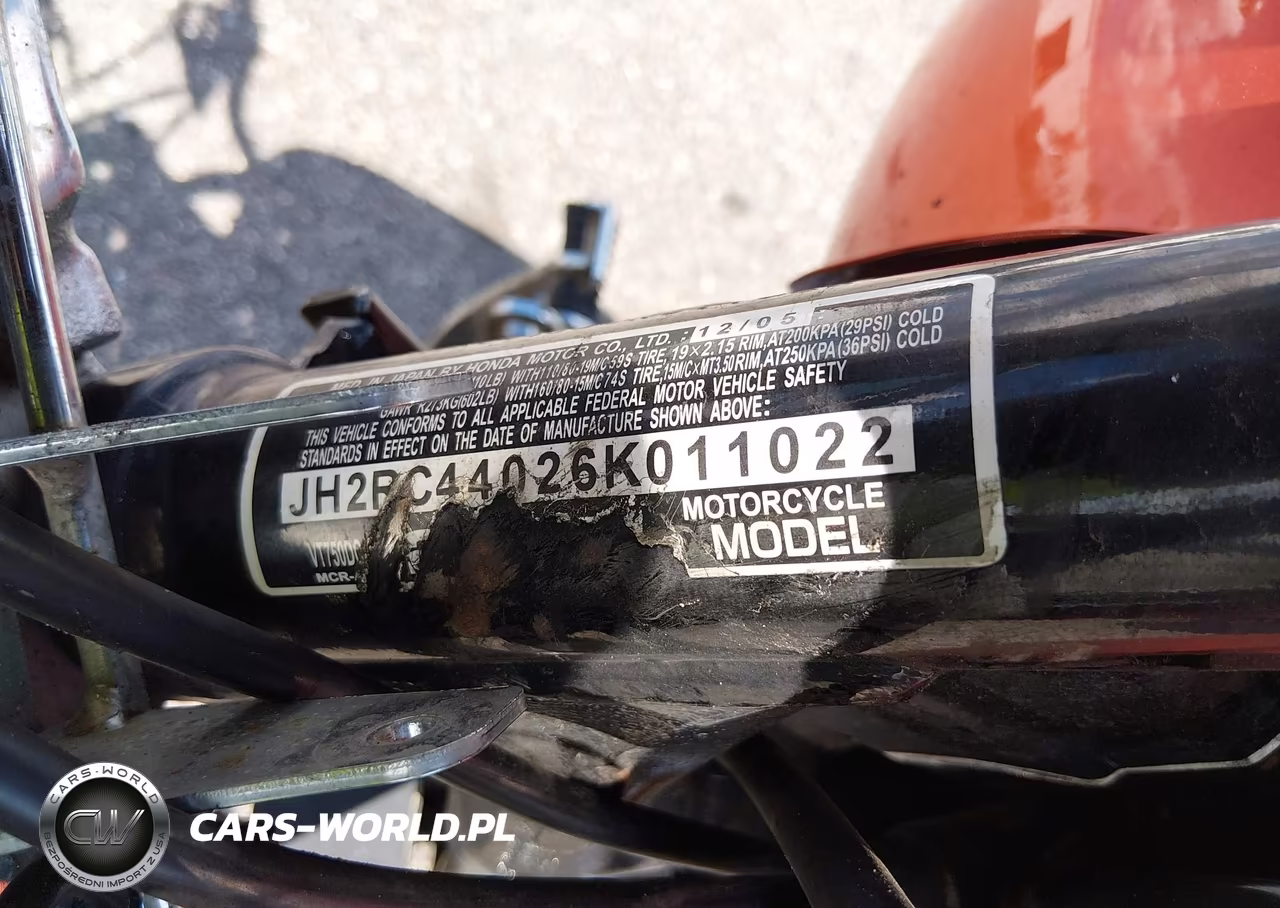 2006 Honda Vt750 C VIN:JH2RC44026K011022 - 10