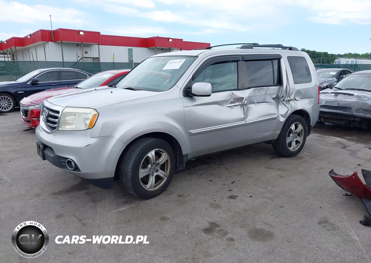 2012 Honda Pilot Ex VIN:5FNYF4H44CB002548 - 2