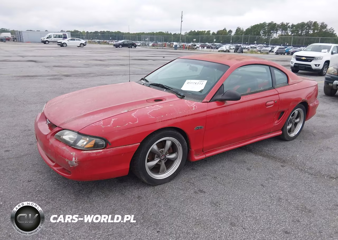 1998 Ford Mustang Gt VIN:1FAFP42X3WF136724 - 2