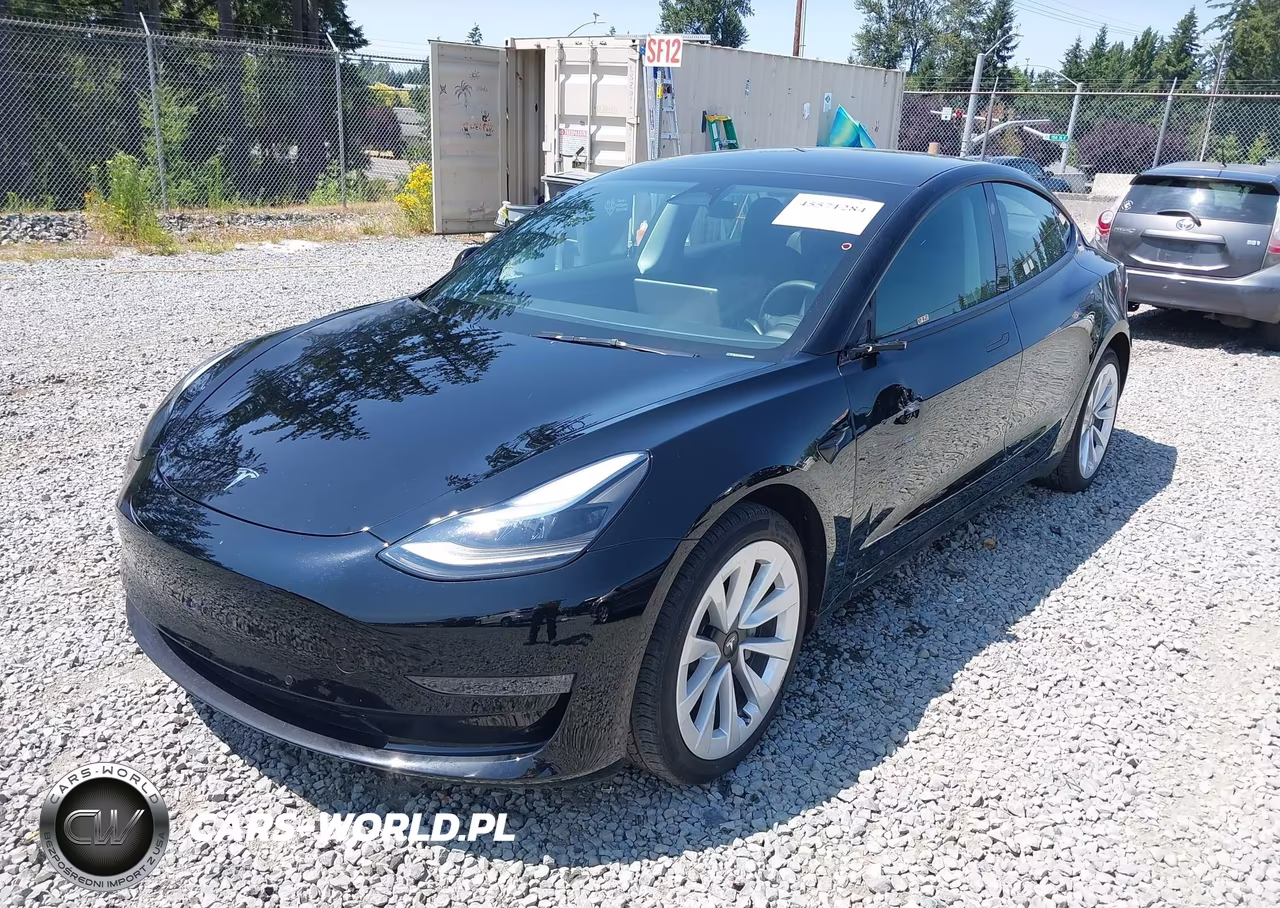 2022 Tesla Model 3 Long Range Dual Motor All-Wheel Drive VIN:5YJ3E1EB5NF290193 - 2