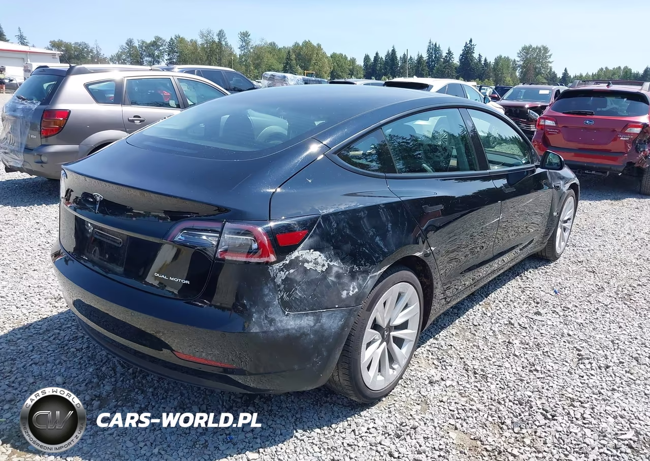 2022 Tesla Model 3 Long Range Dual Motor All-Wheel Drive VIN:5YJ3E1EB5NF290193 - 4