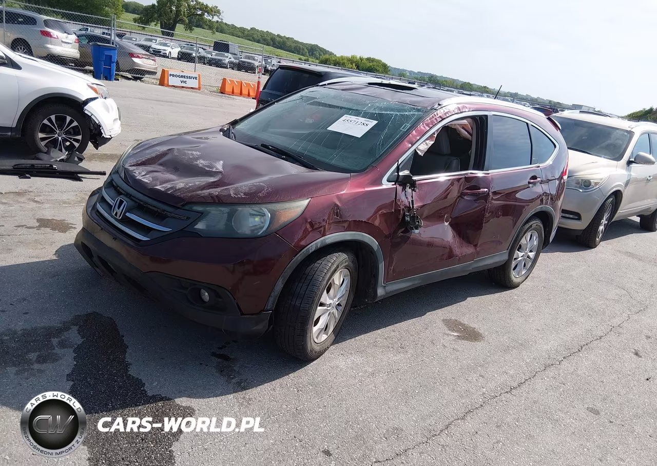 2013 Honda Cr-V Ex-L VIN:5J6RM4H71DL004609 - 2
