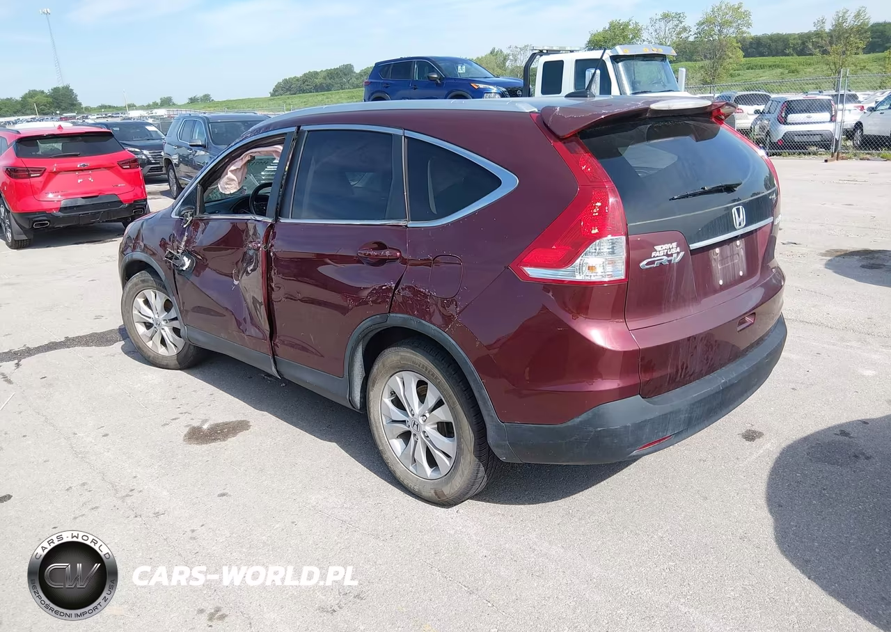 2013 Honda Cr-V Ex-L VIN:5J6RM4H71DL004609 - 3