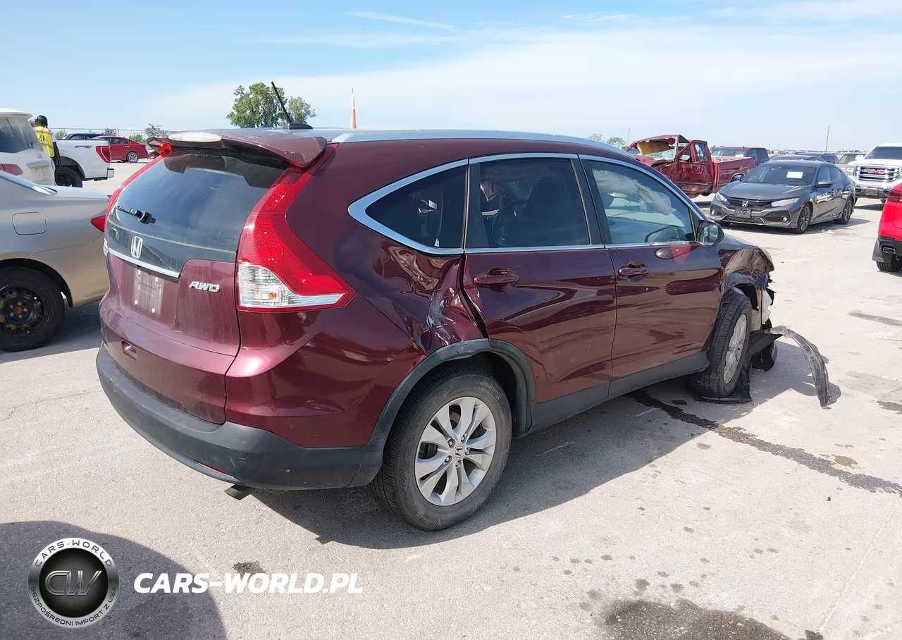2013 Honda Cr-V Ex-L VIN:5J6RM4H71DL004609 - 4