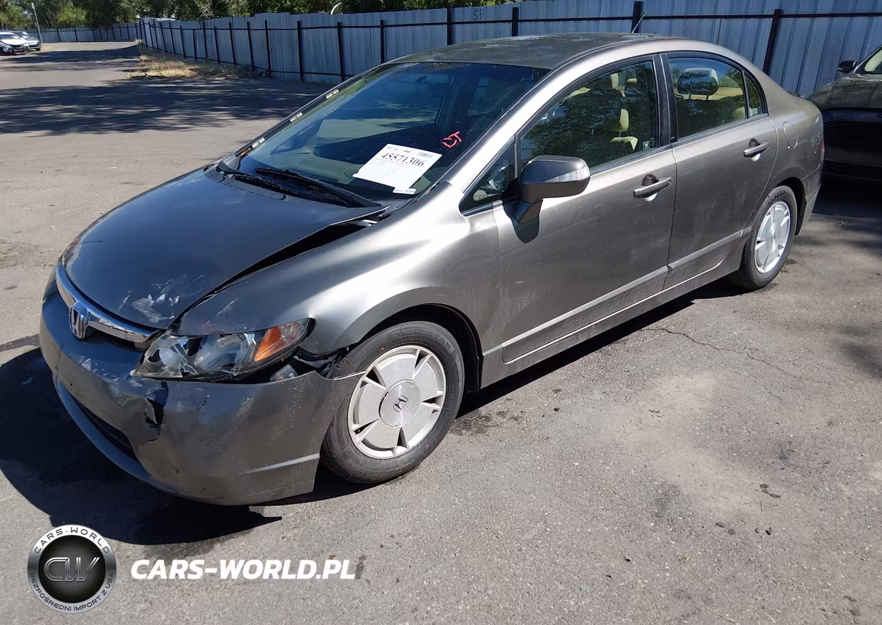 2008 Honda Civic Hybrid VIN:JHMFA36298S015192 - 2