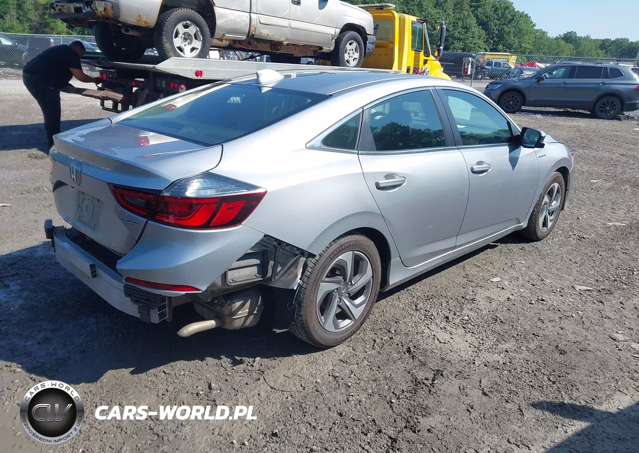 2019 Honda Insight Ex VIN:19XZE4F53KE018098 - 4