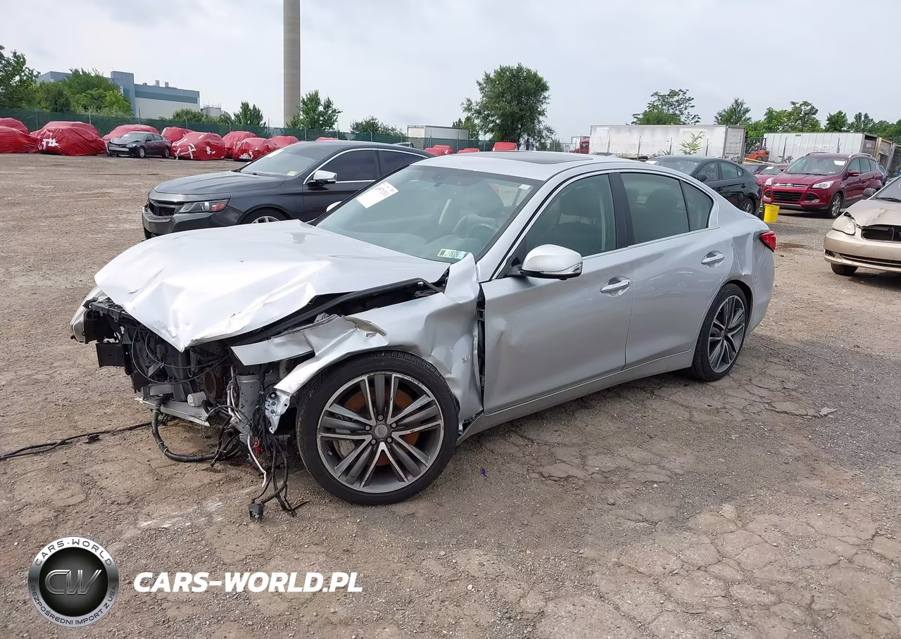 2015 Infiniti Q50 Sport VIN:JN1BV7AR0FM395849 - 2