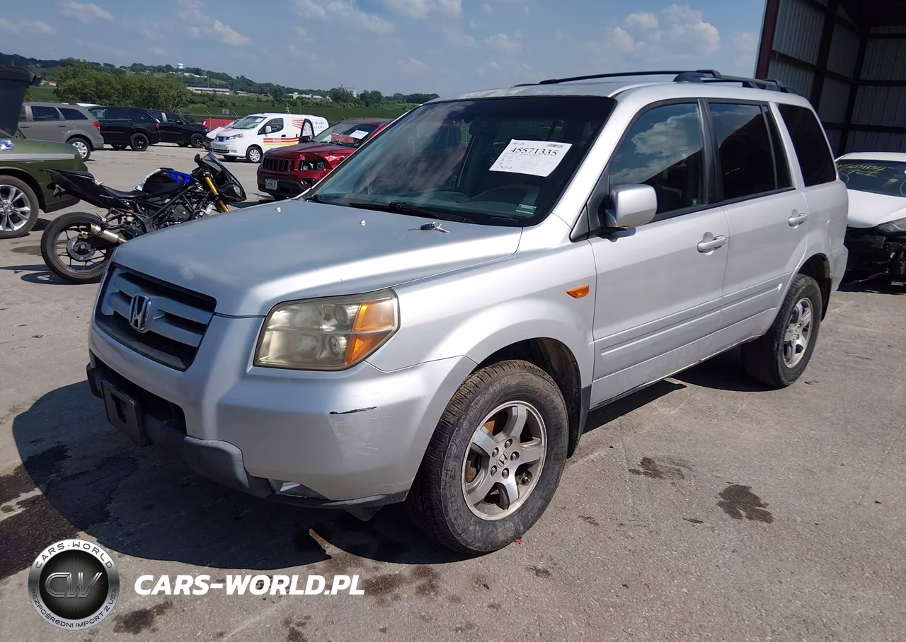 2008 Honda Pilot Se VIN:5FNYF28398B027352 - 2