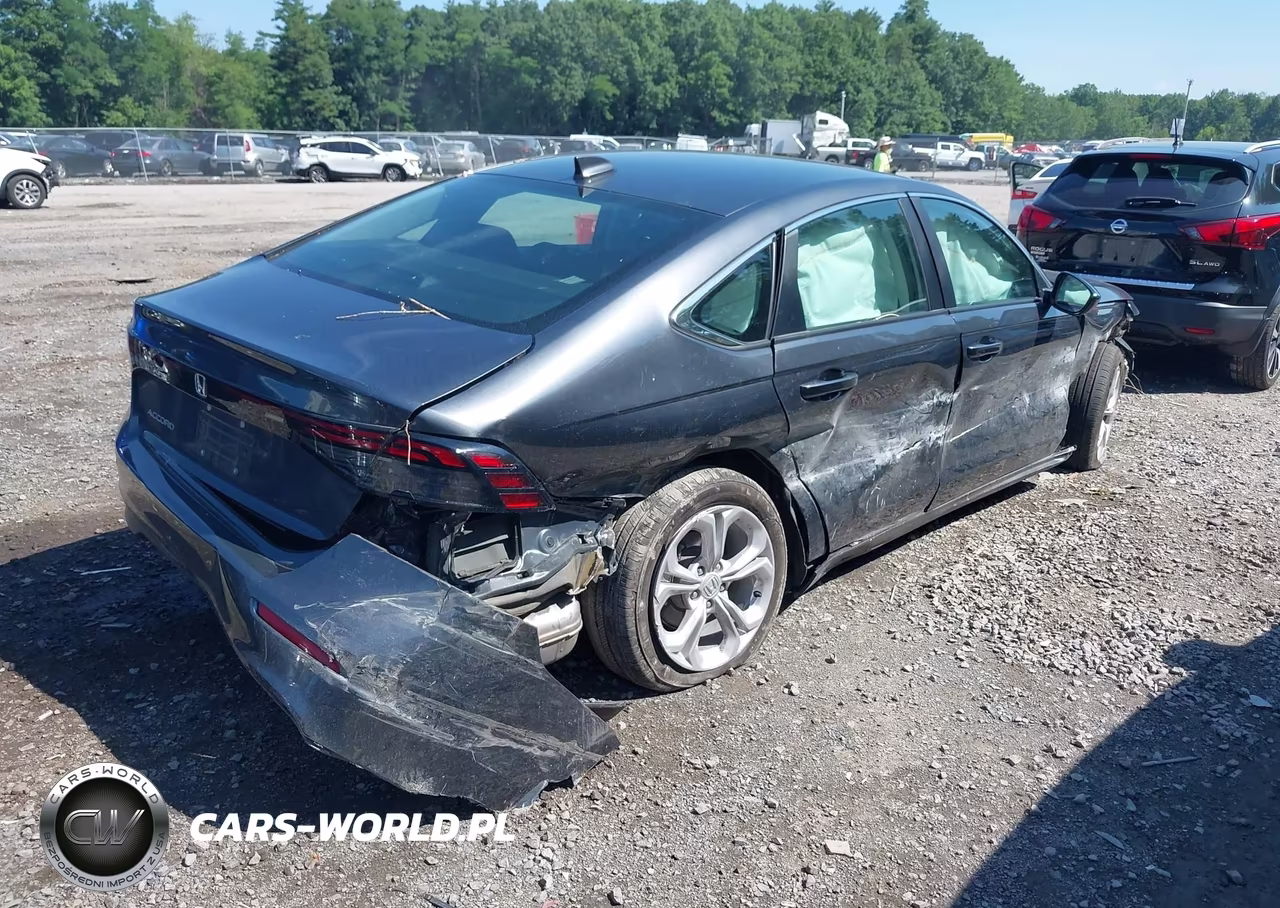 2025 Honda Accord Lx VIN:1HGCY1F24SA022800 - 4