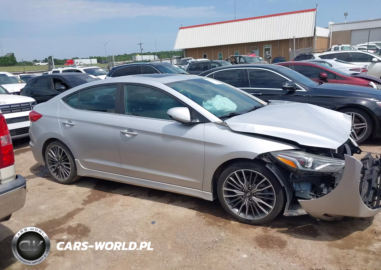 2018 Hyundai Elantra Sport VIN:KMHD04LB6JU483117 - 14