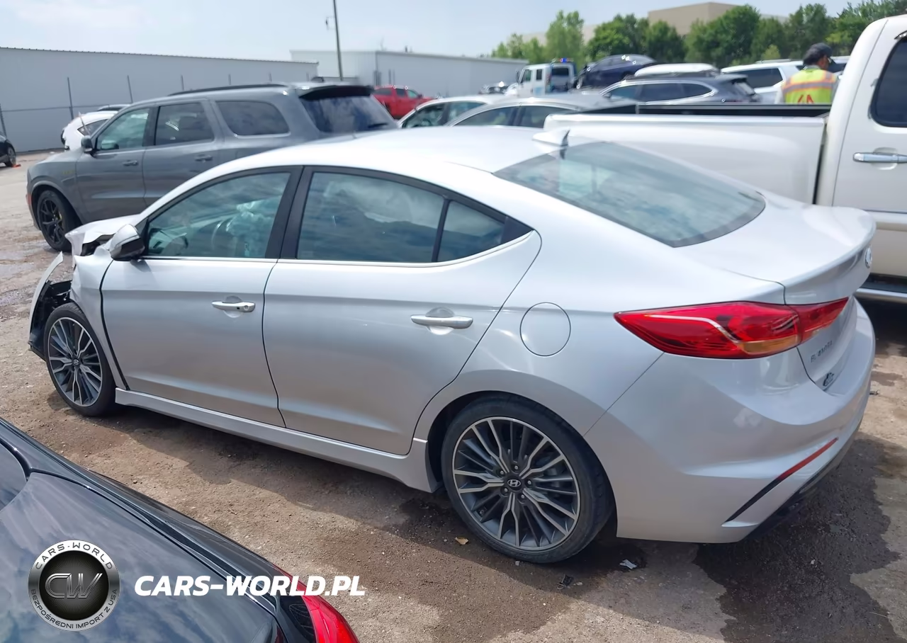 2018 Hyundai Elantra Sport VIN:KMHD04LB6JU483117 - 15