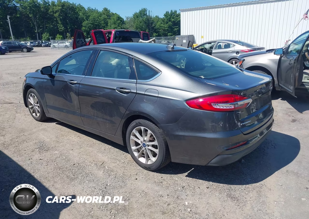 2020 Ford Fusion Se VIN:3FA6P0HD9LR128499 - 3