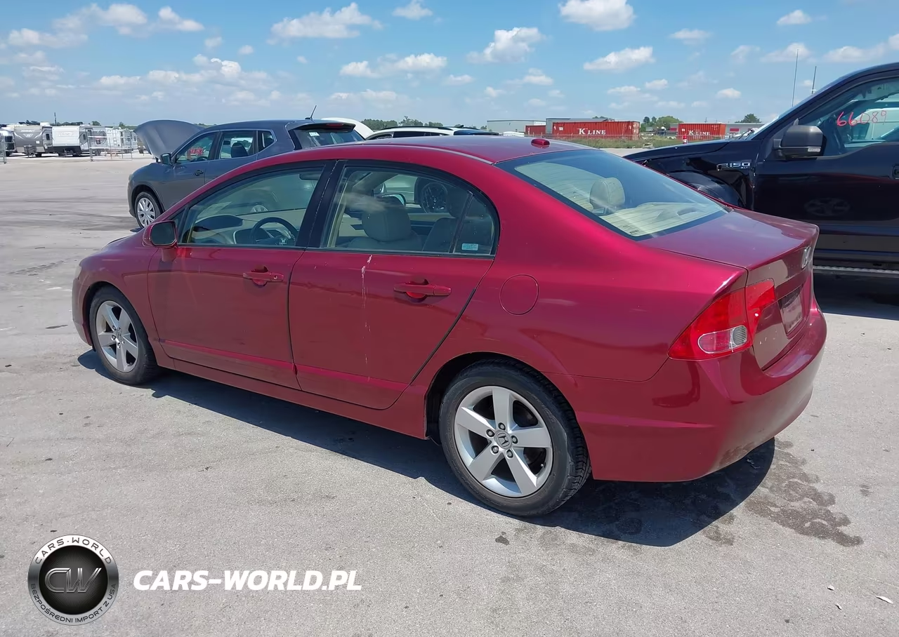 2008 Honda Civic Ex-L VIN:2HGFA16948H534839 - 3