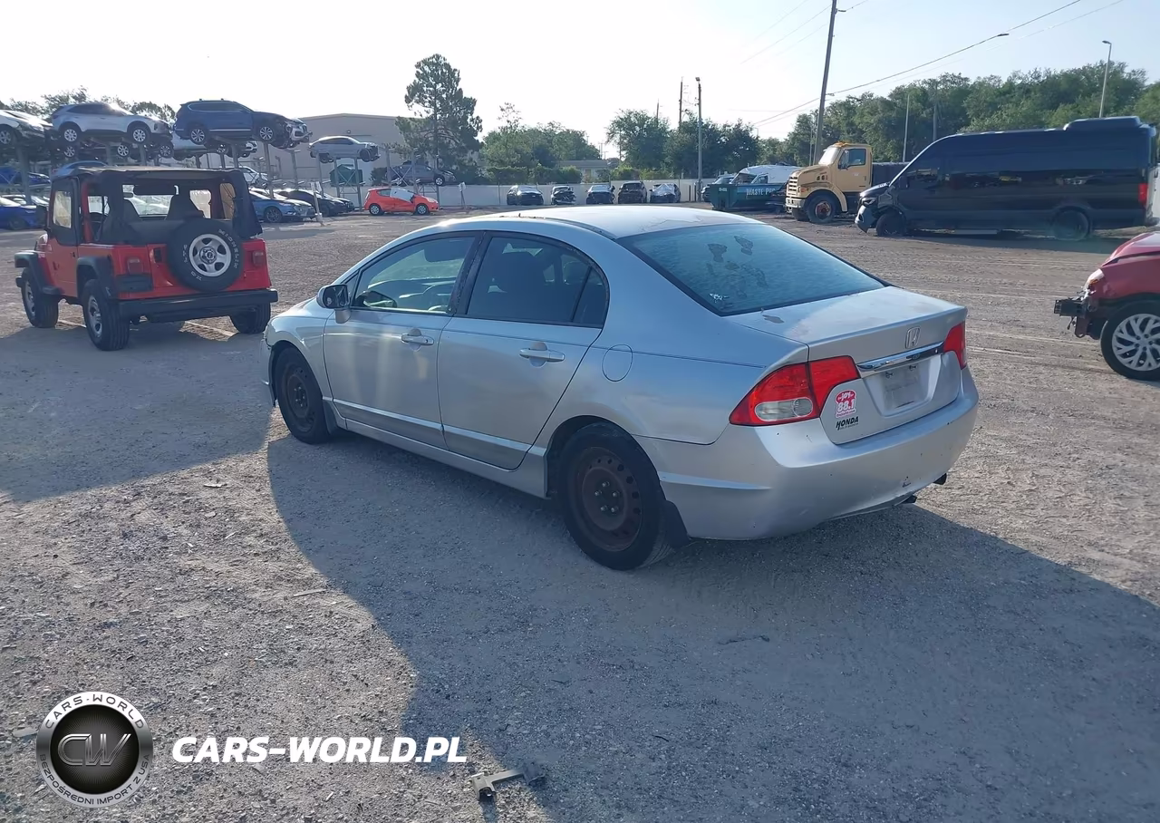 2009 Honda Civic Lx VIN:2HGFA16519H518094 - 3