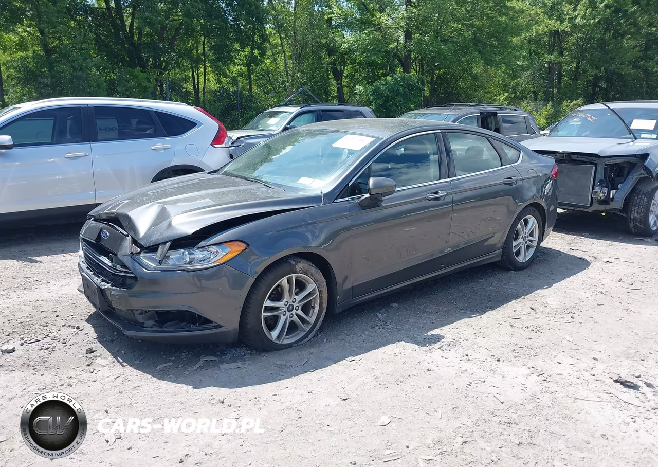 2018 Ford Fusion Se VIN:3FA6P0H71JR106116 - 2