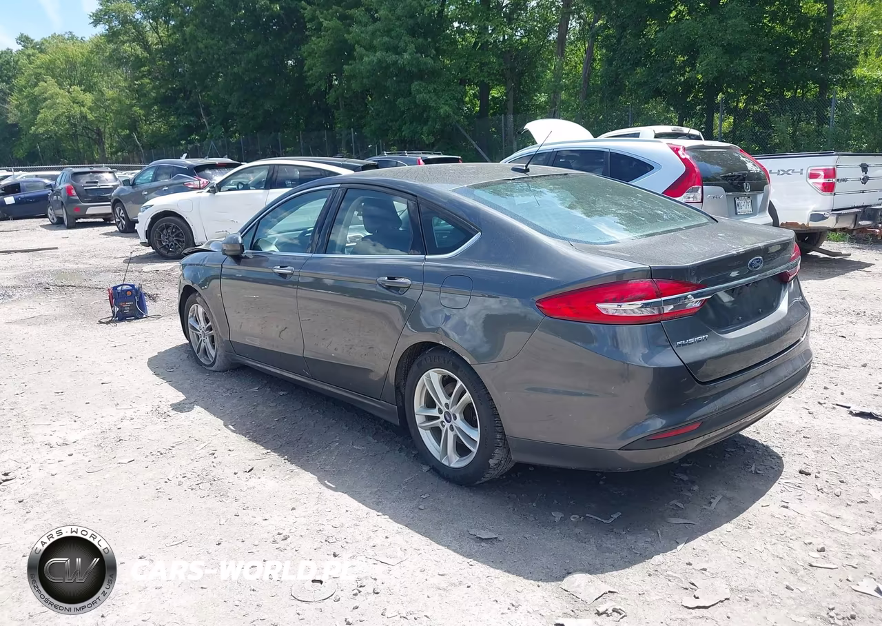 2018 Ford Fusion Se VIN:3FA6P0H71JR106116 - 3