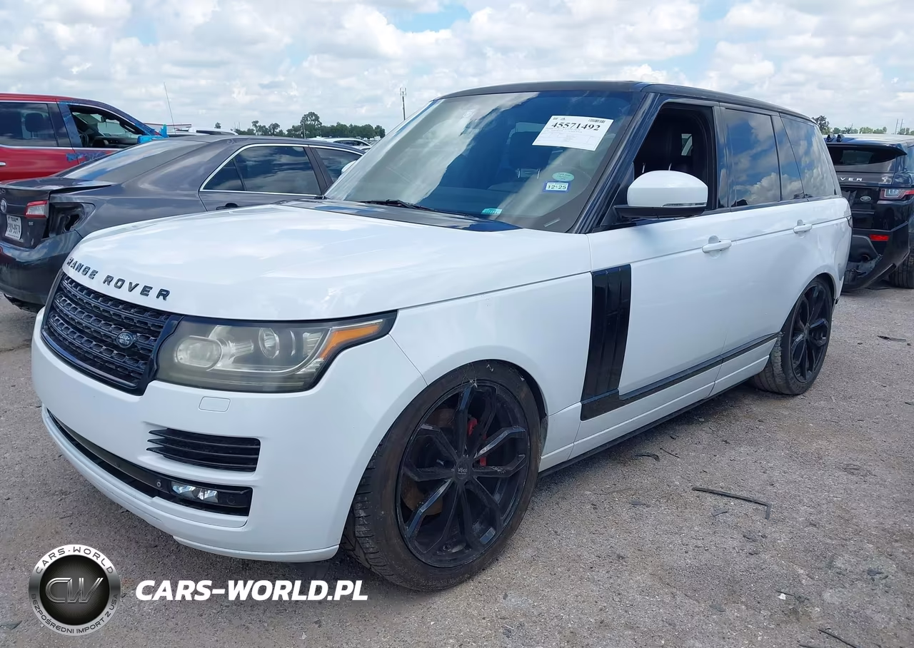 2014 Land Rover Range Rover 3.0L V6 Supercharged Hse VIN:SALGS2WF3EA157953 - 2