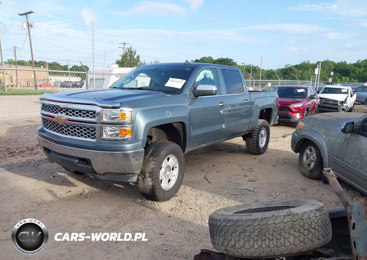2014 Chevrolet Silverado 1500 1Lt VIN:3GCUKREC4EG200160 - 2