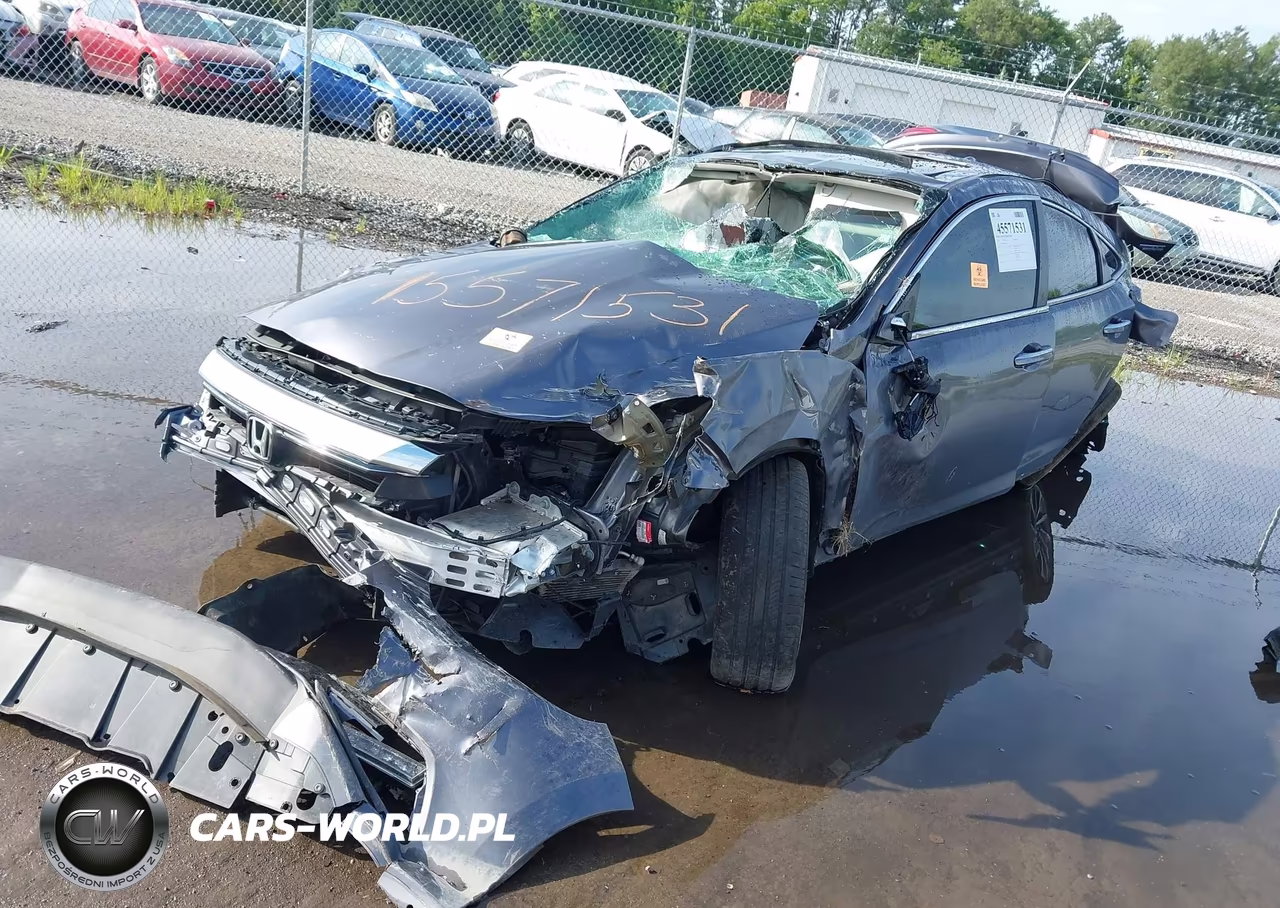 2021 Honda Insight Touring VIN:19XZE4F98ME001755 - 2