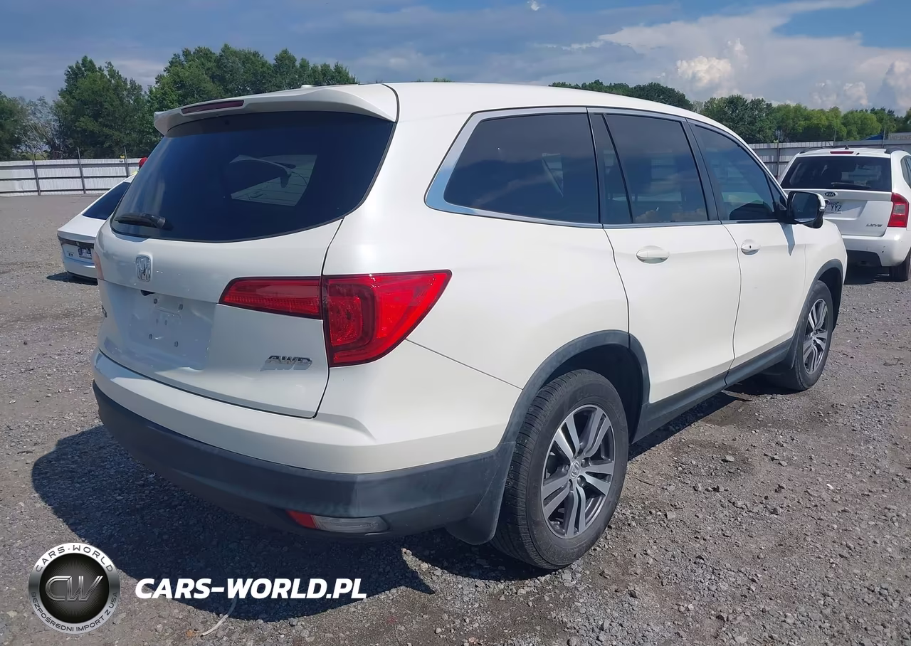 2017 Honda Pilot Ex-L VIN:5FNYF6H73HB053679 - 4