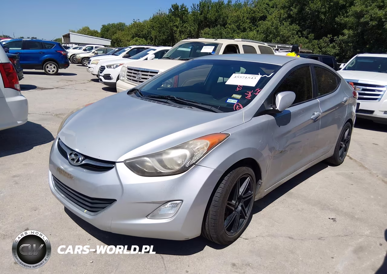 2013 Hyundai Elantra Gls VIN:KMHDH4AE1DU991134 - 2
