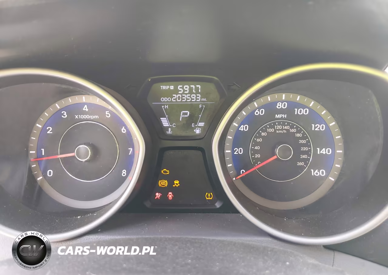 2013 Hyundai Elantra Gls VIN:KMHDH4AE1DU991134 - 7