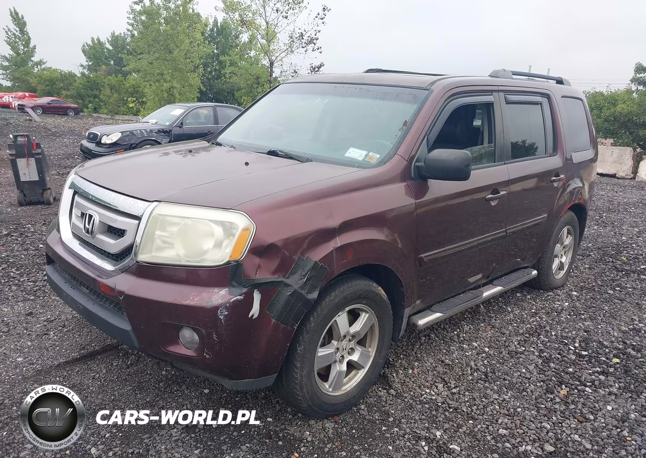 2010 Honda Pilot Ex-L VIN:5FNYF4H66AB013825 - 2