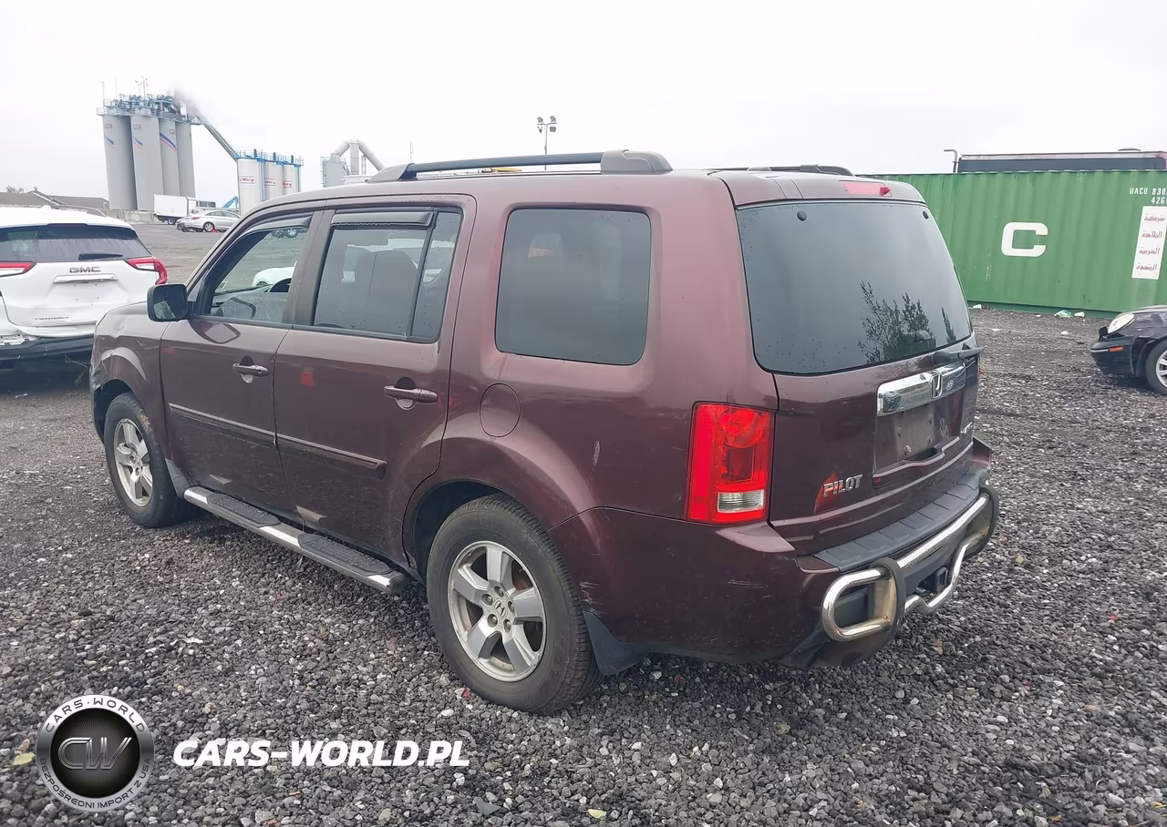 2010 Honda Pilot Ex-L VIN:5FNYF4H66AB013825 - 3