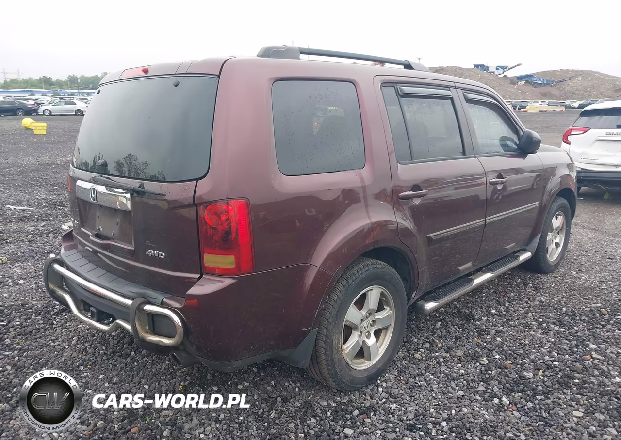 2010 Honda Pilot Ex-L VIN:5FNYF4H66AB013825 - 4