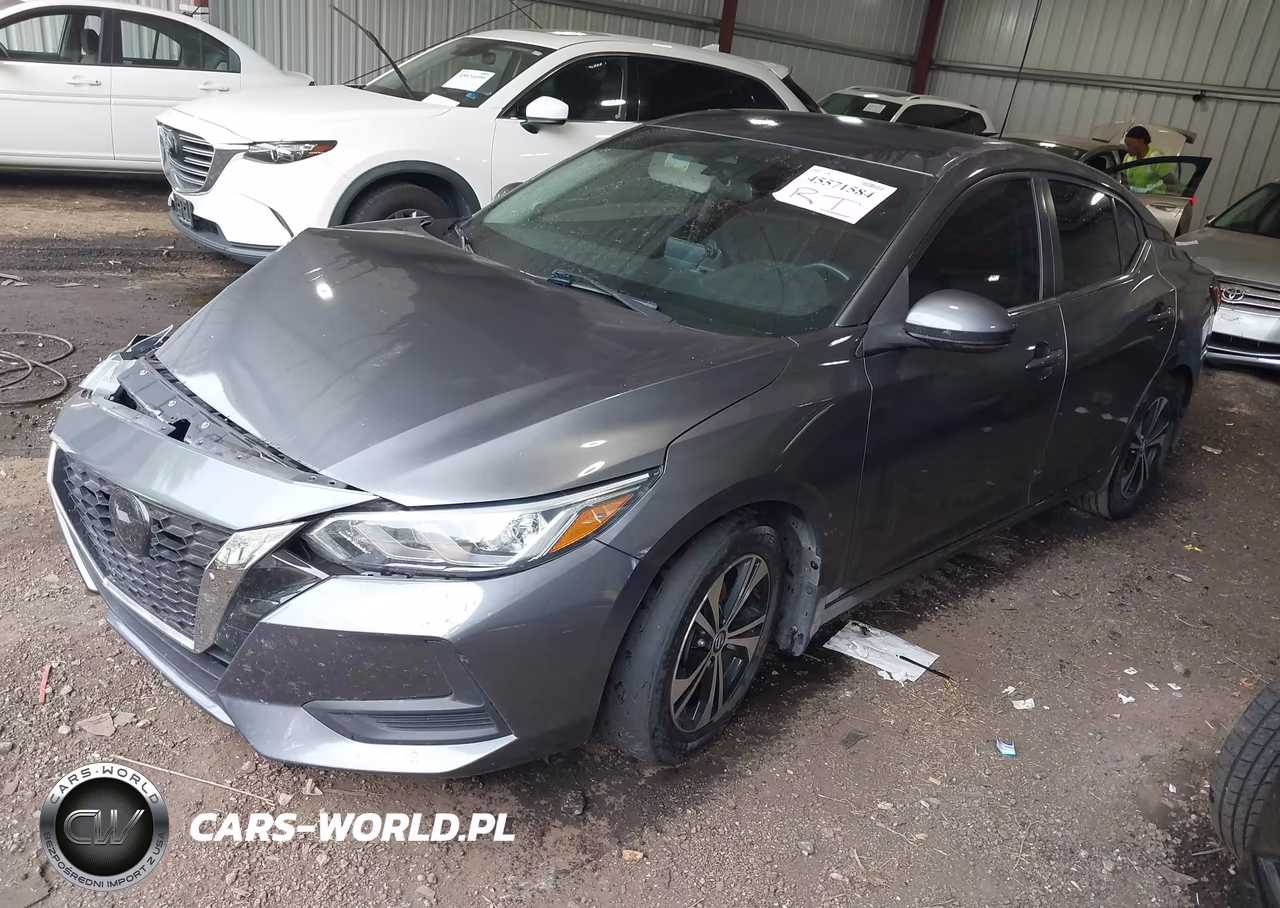 2020 Nissan Sentra Sv Xtronic Cvt VIN:3N1AB8CV2LY275645 - 2