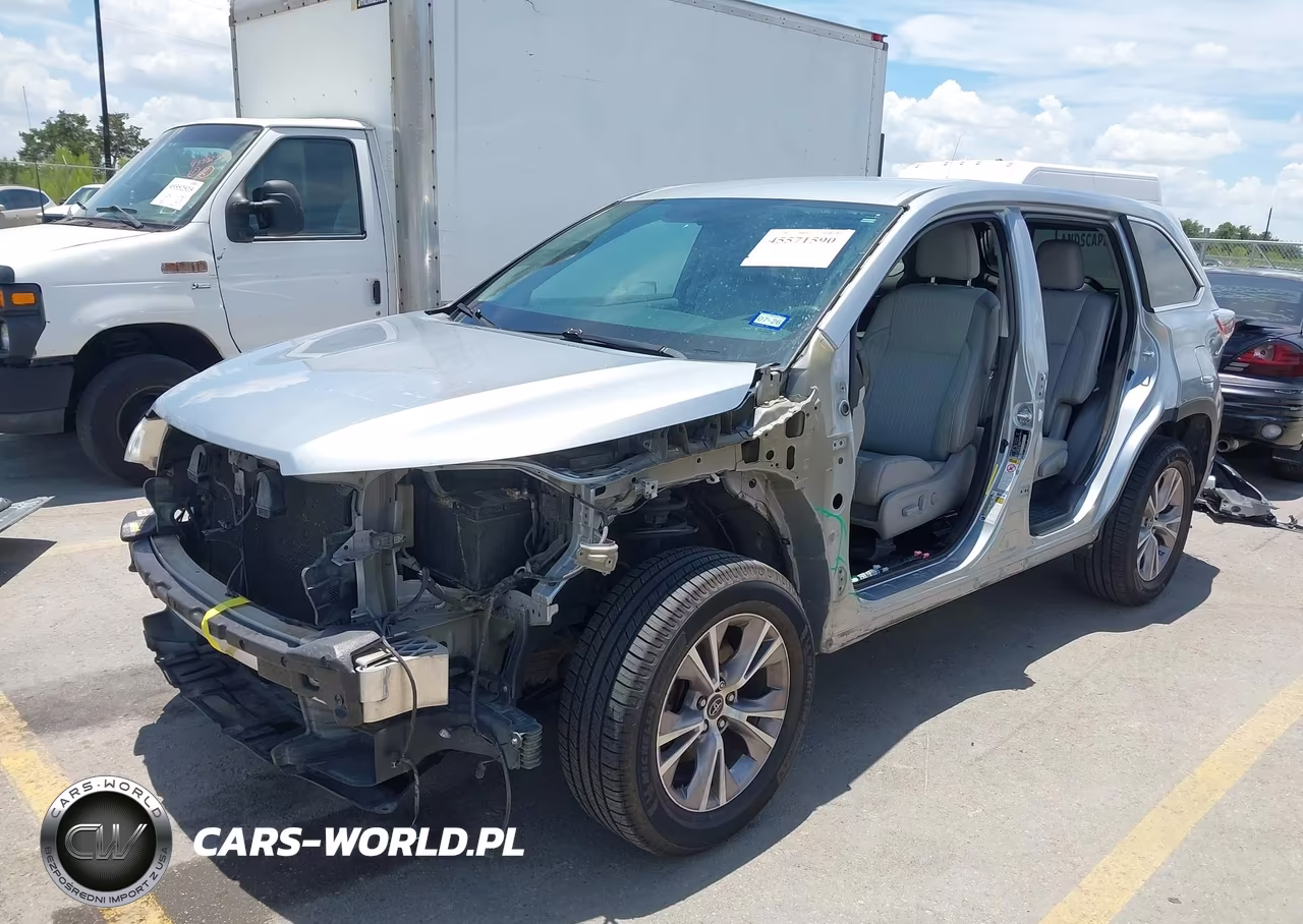 2016 Toyota Highlander Le Plus V6 VIN:5TDZKRFH1GS155800 - 2