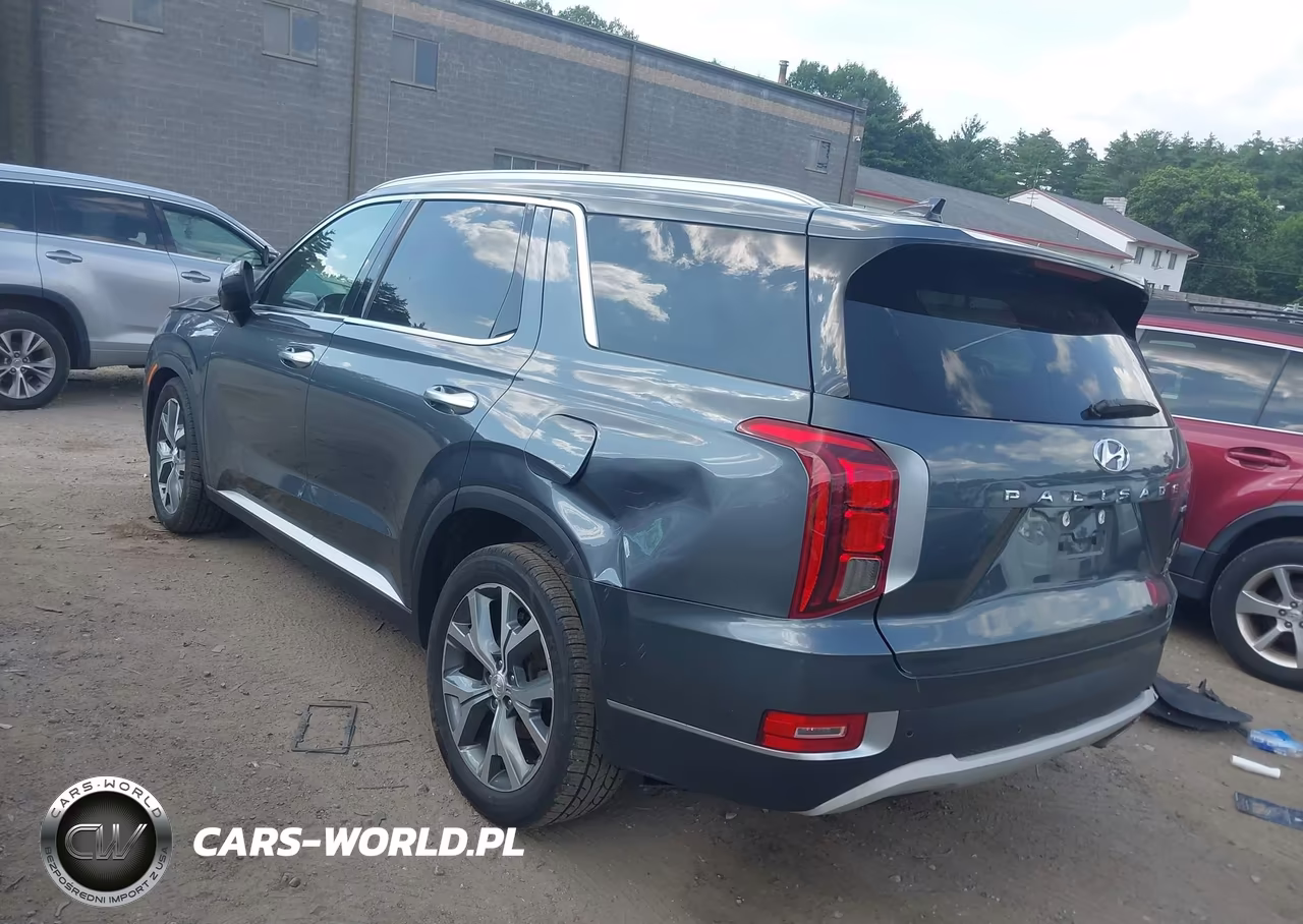 2021 Hyundai Palisade Sel VIN:KM8R4DHE6MU231921 - 3