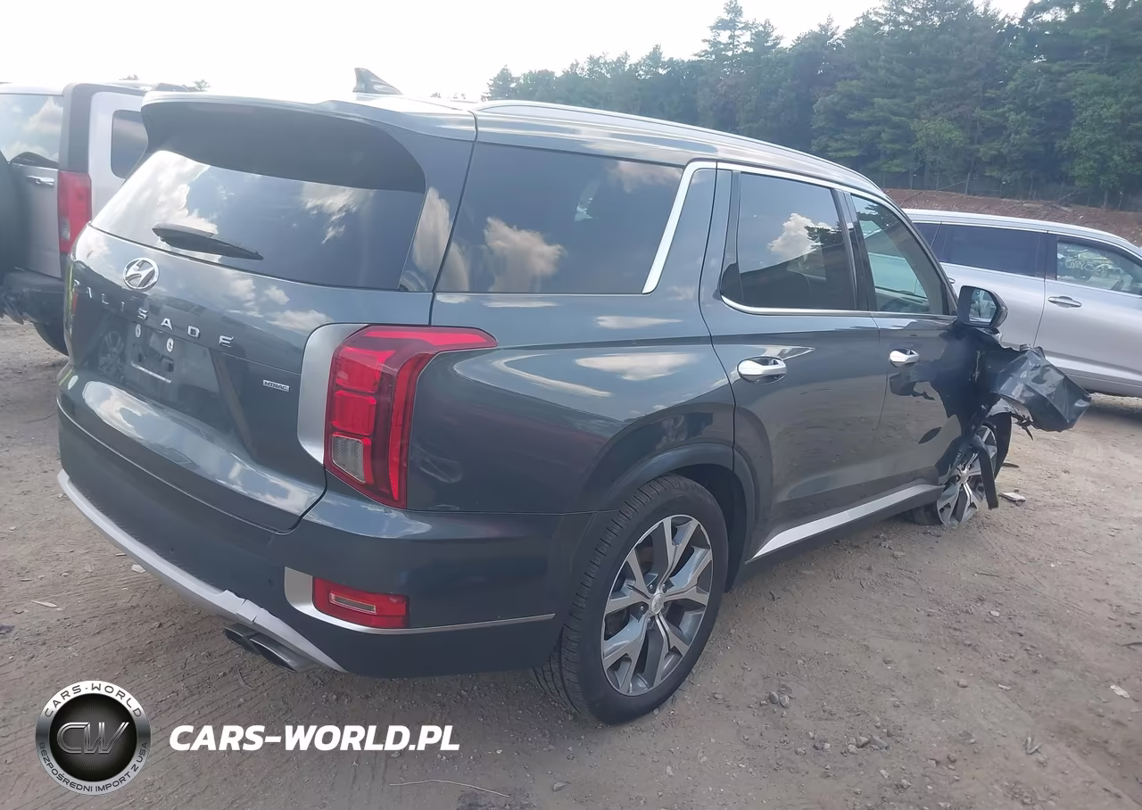 2021 Hyundai Palisade Sel VIN:KM8R4DHE6MU231921 - 4