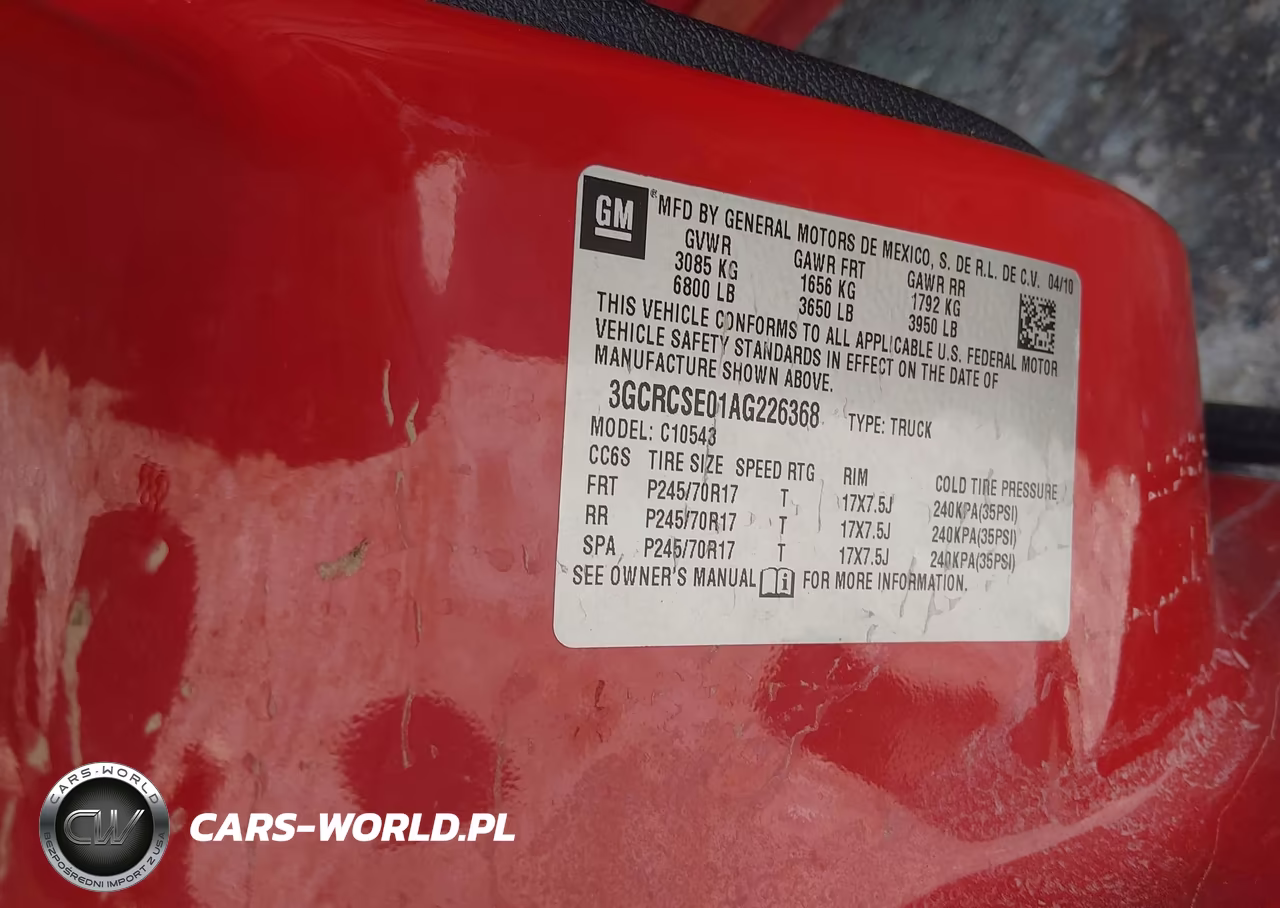 2010 Chevrolet Silverado 1500 Lt VIN:3GCRCSE01AG226368 - 9