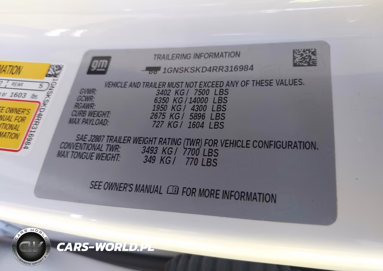 2024 Chevrolet Tahoe 4Wd Premier VIN:1GNSKSKD4RR316984 - 9