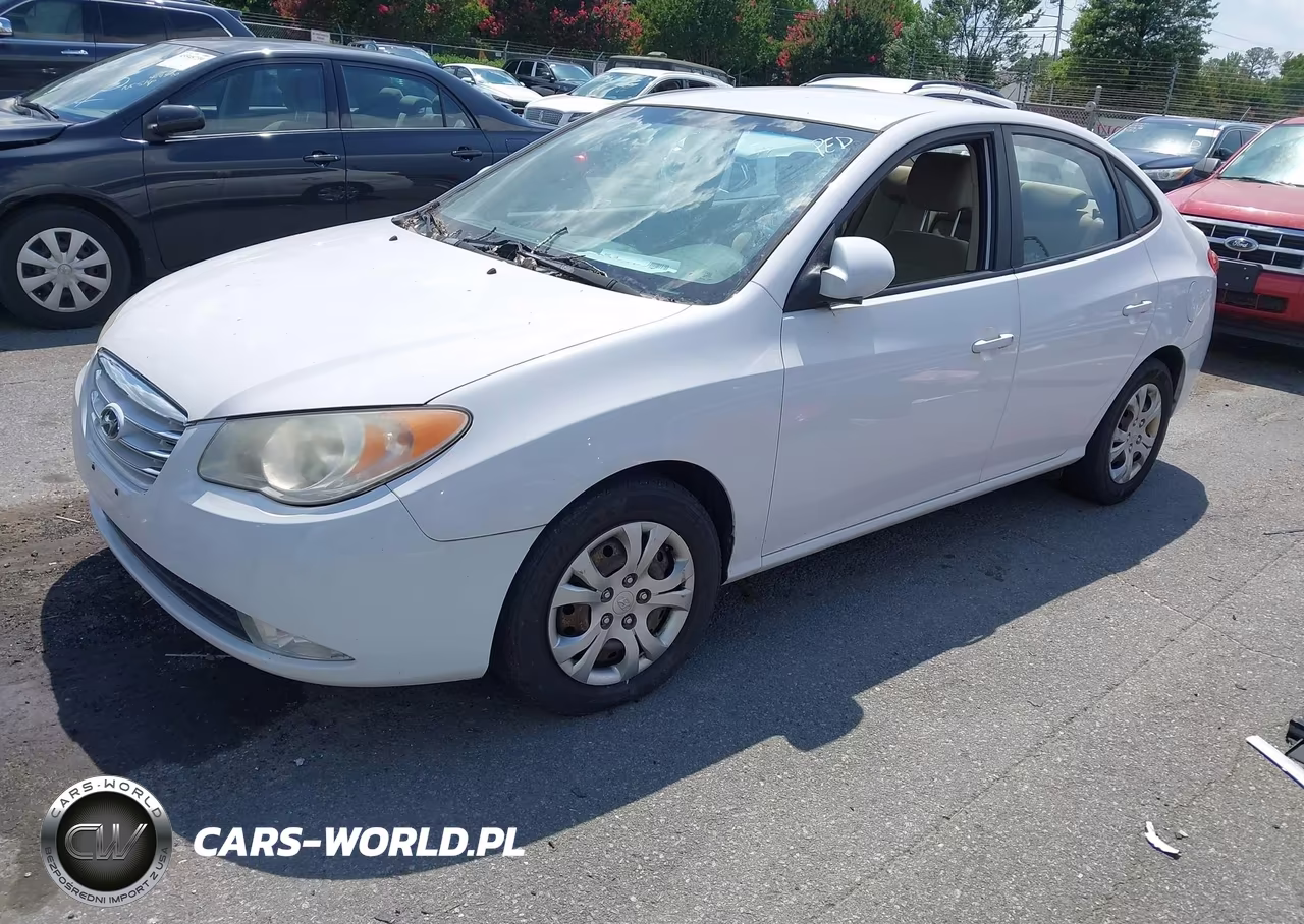 2010 Hyundai Elantra Gls VIN:KMHDU4AD2AU198942 - 2