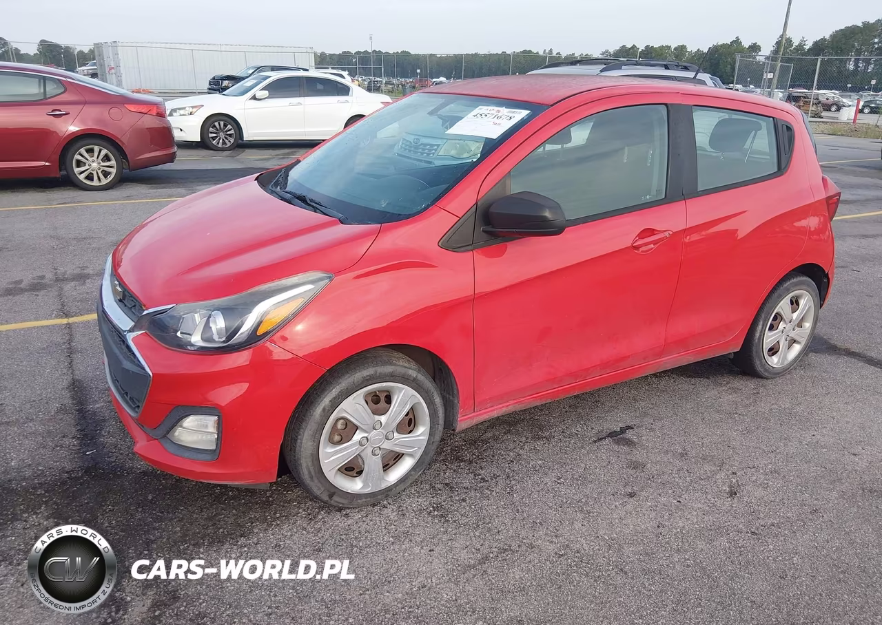 2019 Chevrolet Spark Ls Cvt VIN:KL8CB6SA8KC761787 - 2
