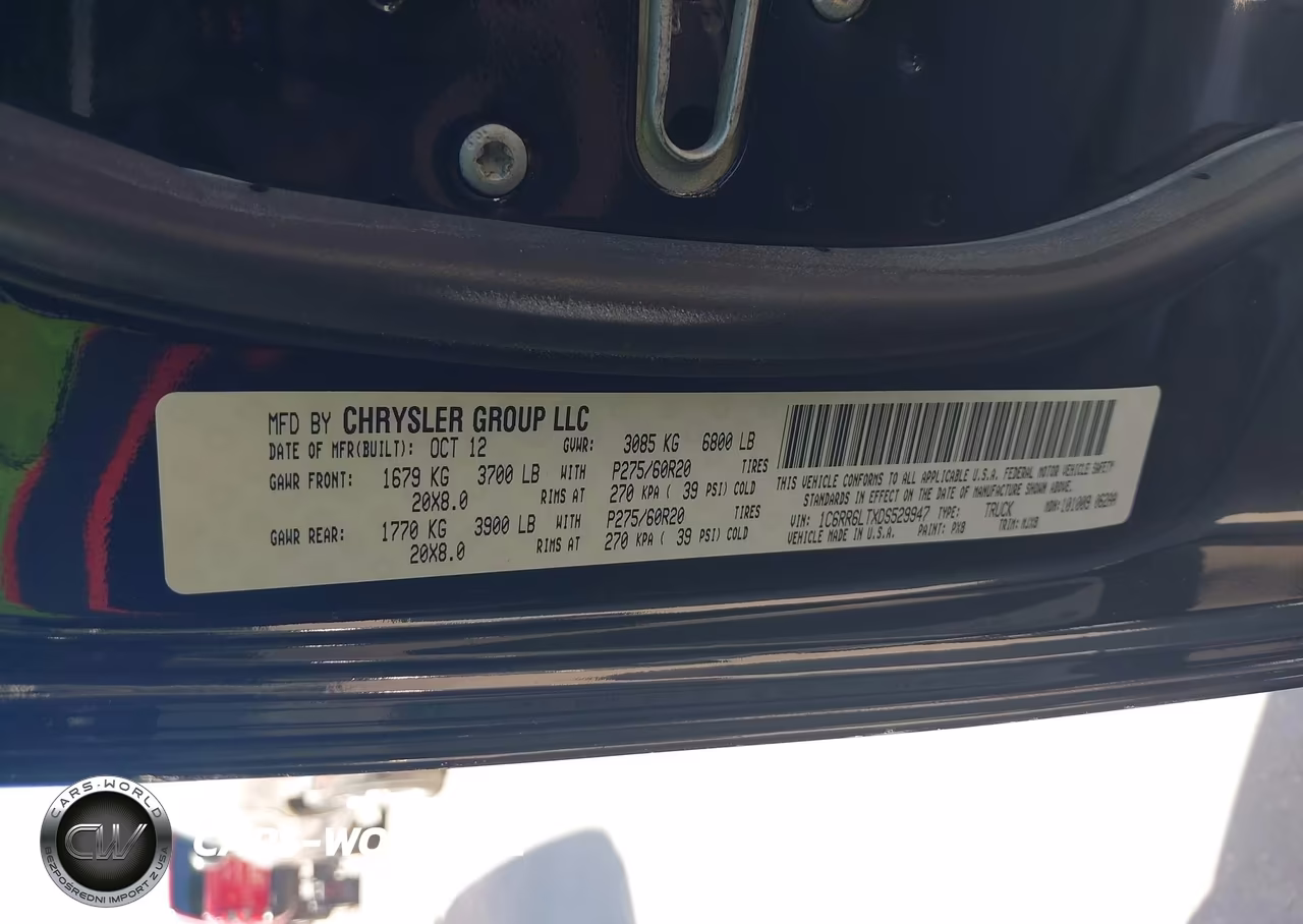 2013 Ram 1500 Lone Star VIN:1C6RR6LTXDS529947 - 9