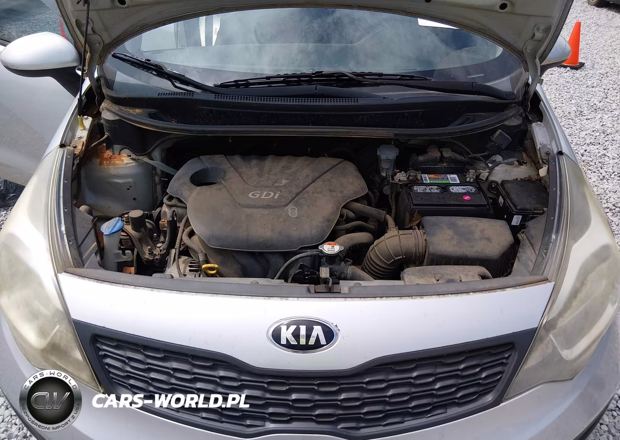 2013 Kia Rio Lx VIN:KNADM4A34D6293553 - 10