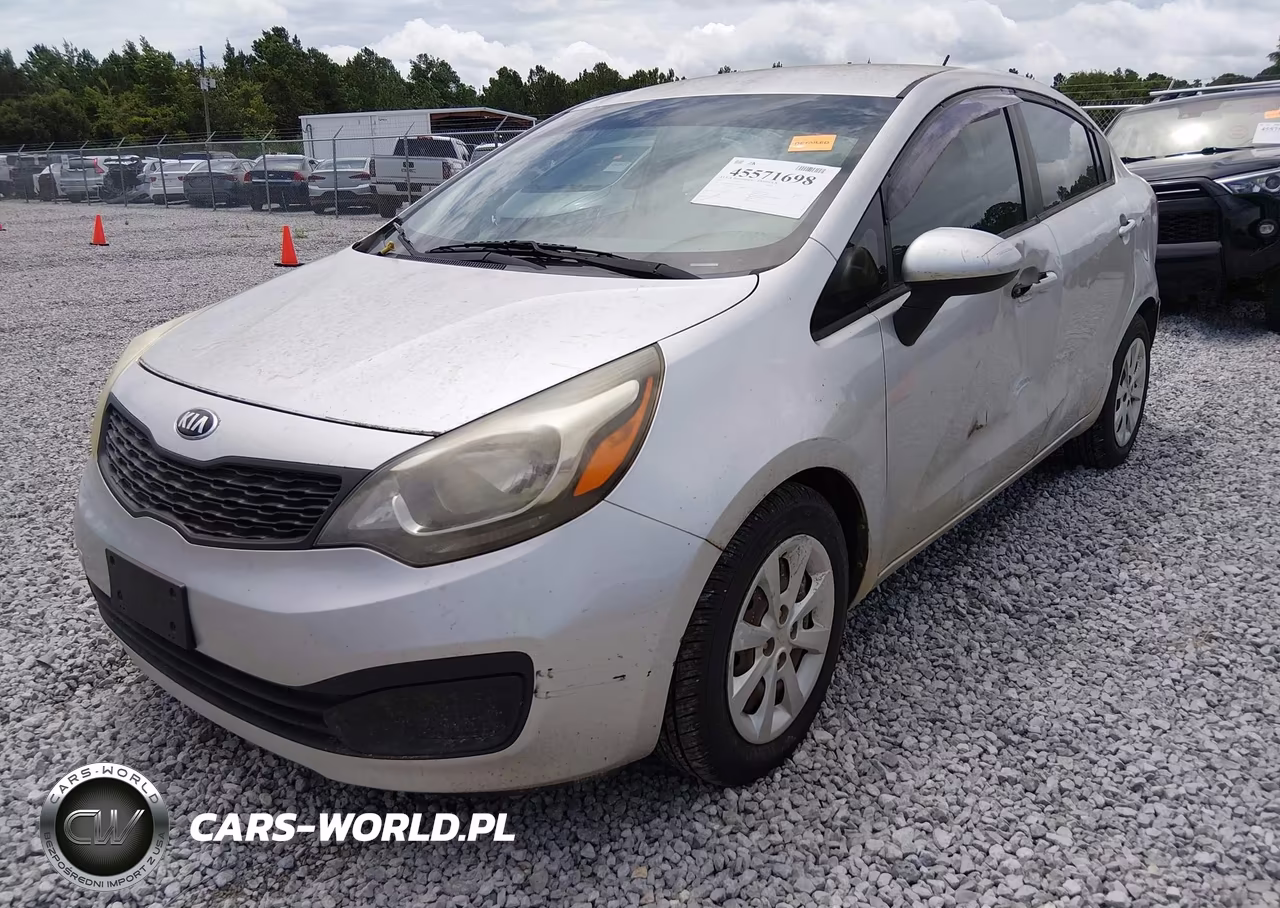 2013 Kia Rio Lx VIN:KNADM4A34D6293553 - 2