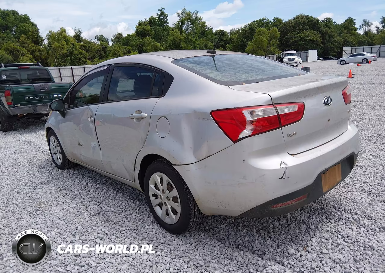 2013 Kia Rio Lx VIN:KNADM4A34D6293553 - 3