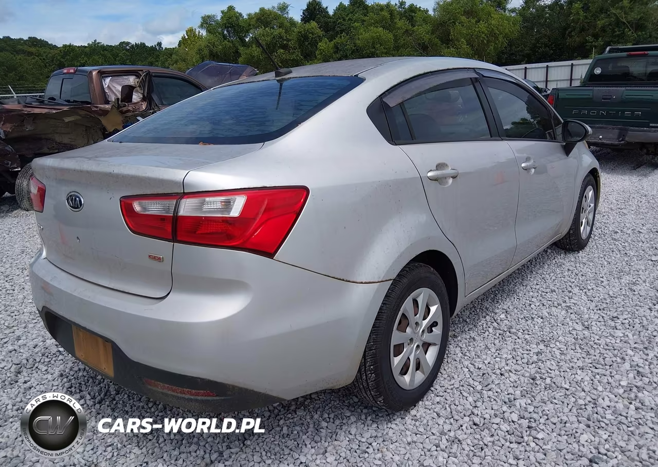 2013 Kia Rio Lx VIN:KNADM4A34D6293553 - 4